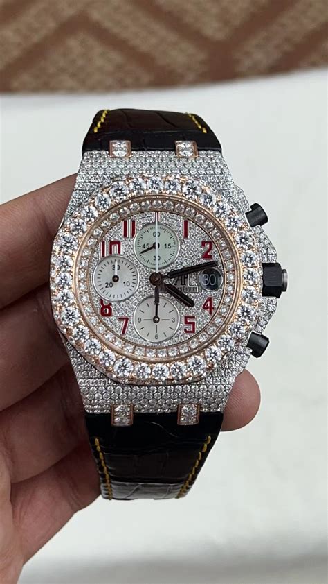 iced out audemars piguet replica